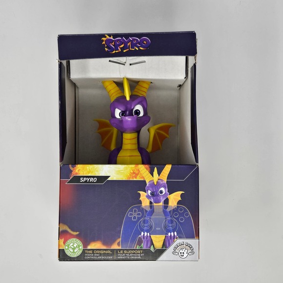 Gaming Cable Guy Spyro The Dragon Charging Controller and Device Holder - Picture 1 of 12